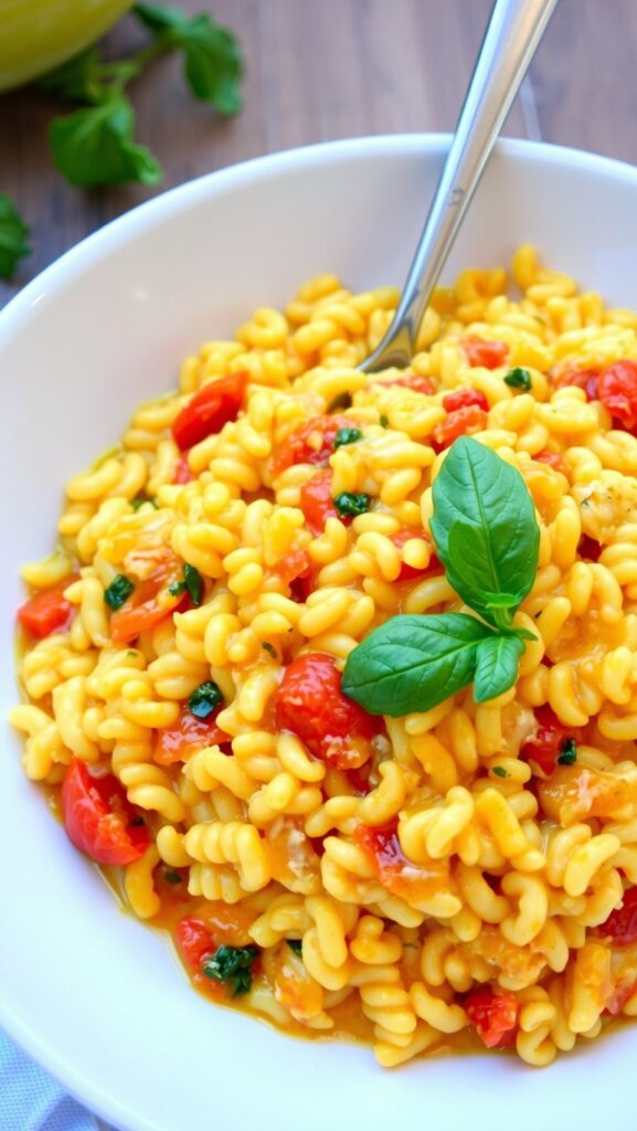 Tomato and Yellow Zucchini Risotto