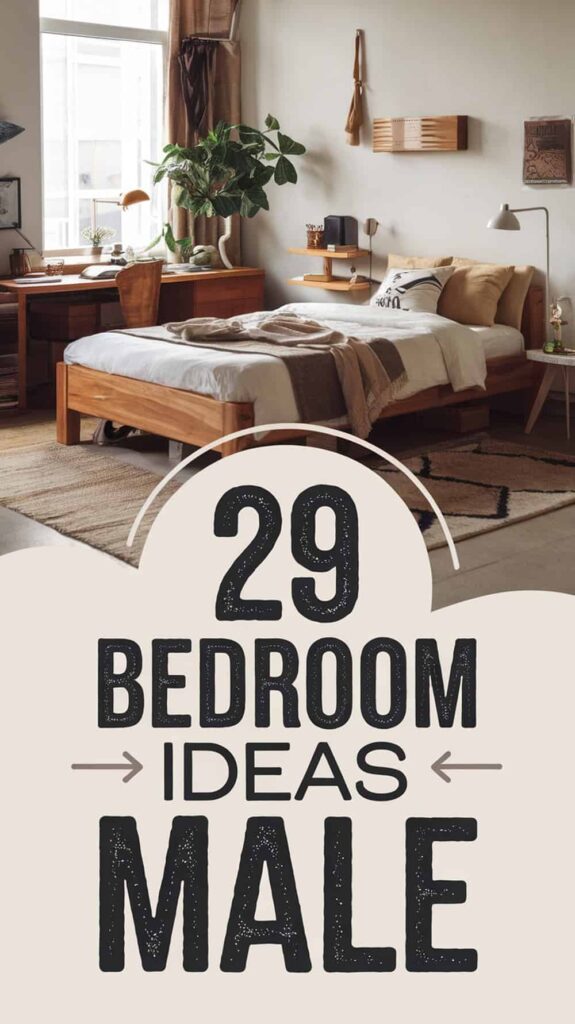 29 bedroom ideas male