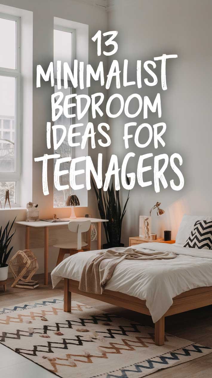 Picture of 13 Minimalist Bedroom Ideas for Teenagers - Biopreneur