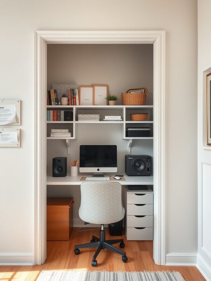 30 Creative Home Office Ideas for Small Spaces 26 image 24 scaled