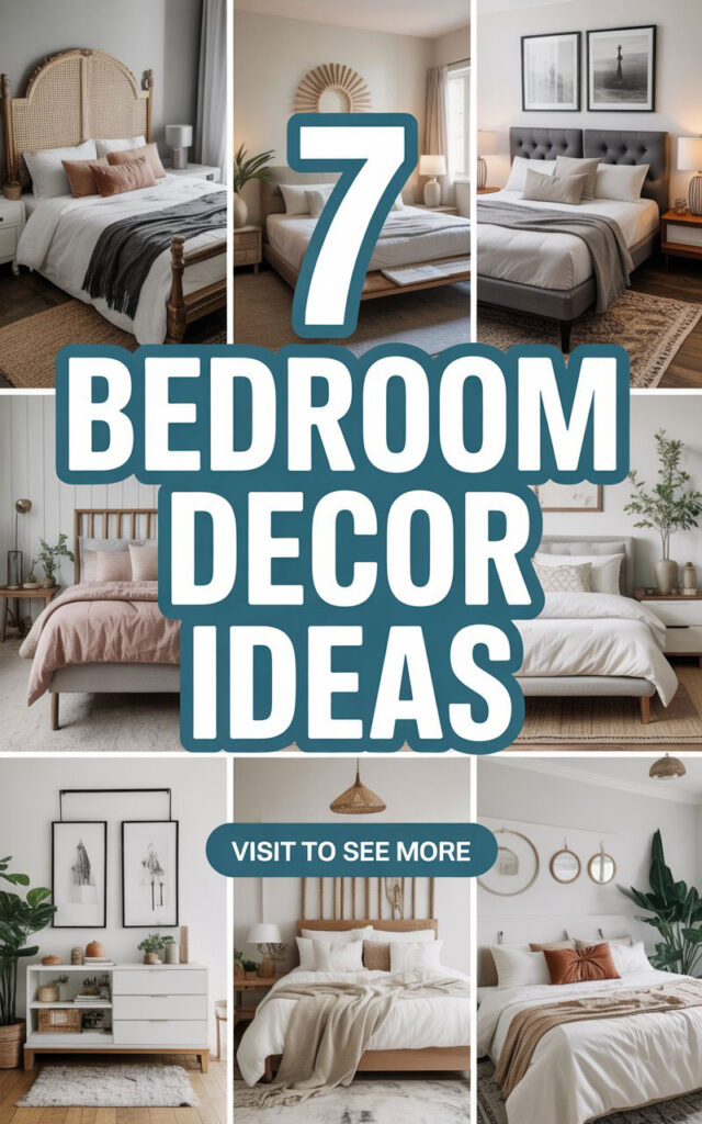 7 Bedroom Decor Ideas to Transform Your Space Instantly