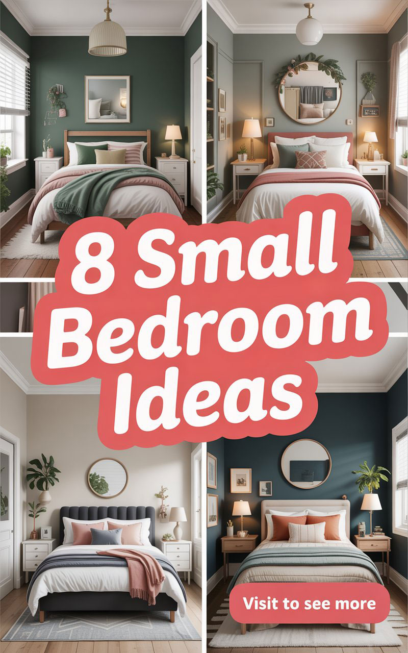 8 Elegant Small Bedroom Ideas