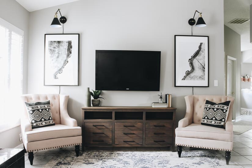 Living Room Refresh with SANUS 1 13