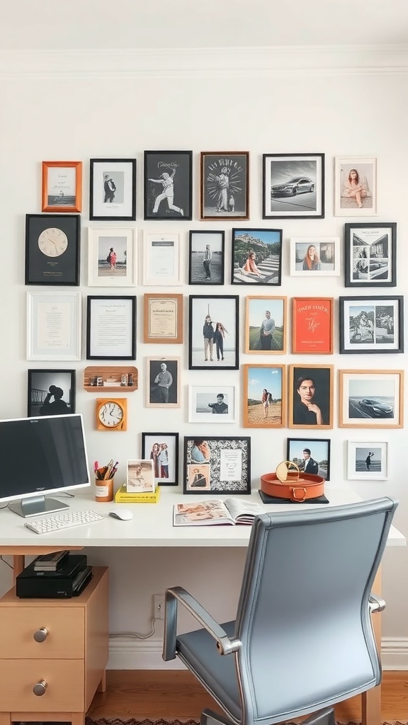 10 Creative Ideas for Your Home Office Background Wall