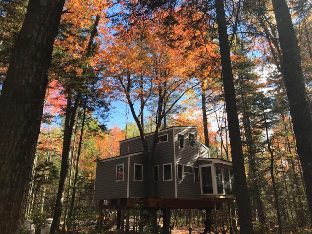 Treehouse Near Bar Harbor