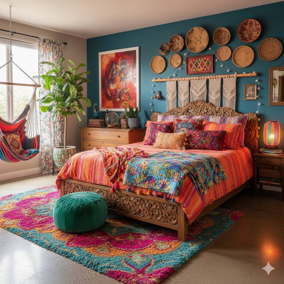 20 Home Décor Ideas Expected to Define 2026 4 bohemian