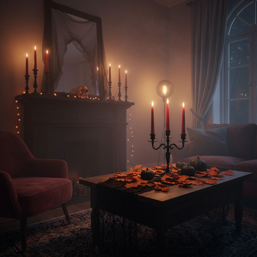9 Halloween Living Room Décor Ideas for a Spooky-Chic Vibe