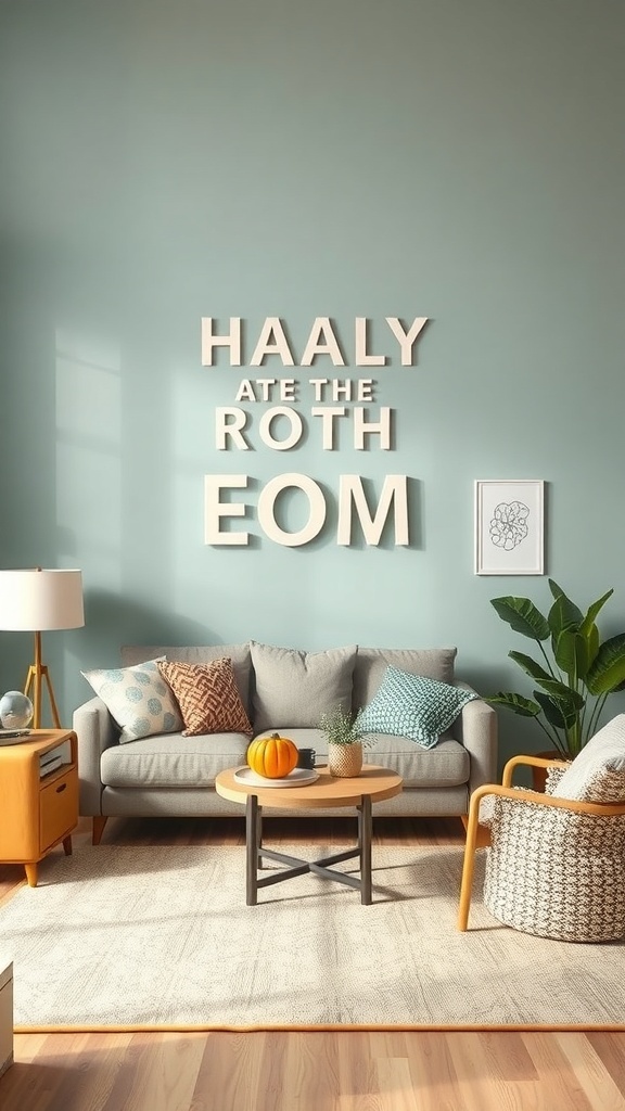 9 Stunning Living Room Designs to Inspire Your Home Makeover 4 A cozy family-friendly living room with a sofa, coffee table, and decorative elements.