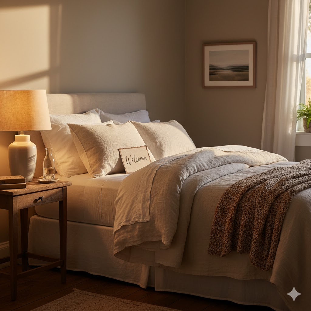 14 Guest Bedroom Ideas That Actually Feel Welcoming 15 unnamed 100