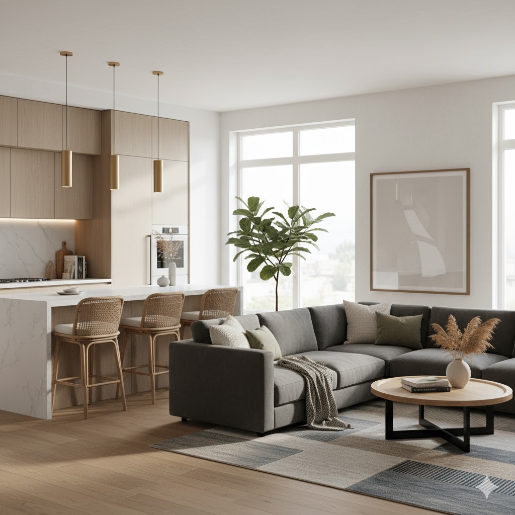 12 Stylish Home Decor Ideas to Seamlessly Connect Your Living Room and Kitchen 4 unnamed 2025 10 28T015906.741