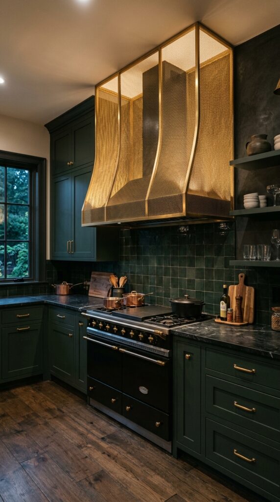 Brass wire mesh vent hood cd2bd418c1