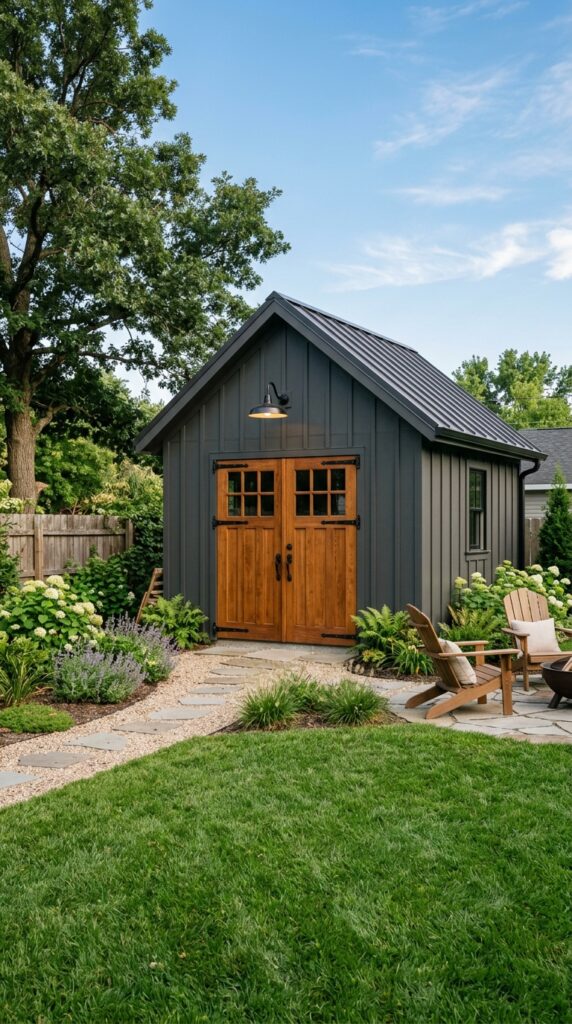 Charcoal grey shed 202603261934