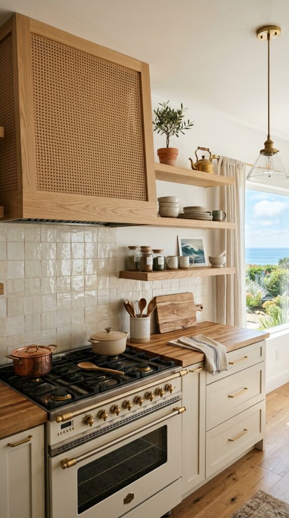 Image prompt a breezy coastalinspired kitchen the 292b4c6365