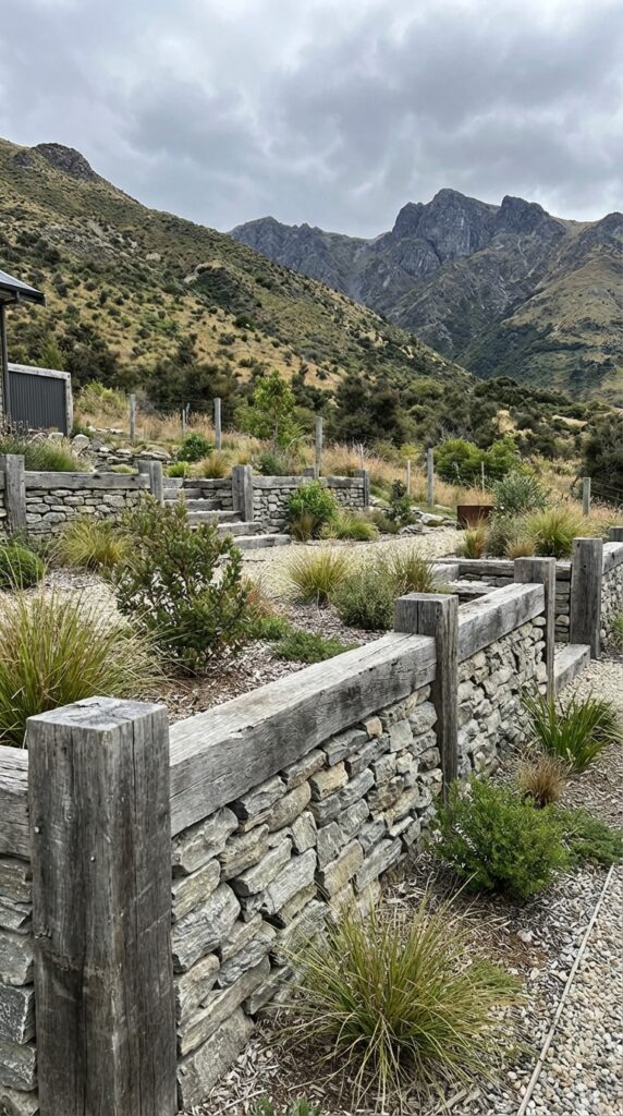 Mountainous backyard retaining 202603232244