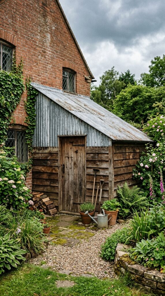 Shed with barnwood 202603242358