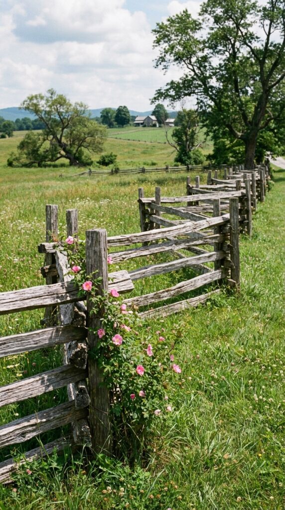 Split rail fence 202603231206