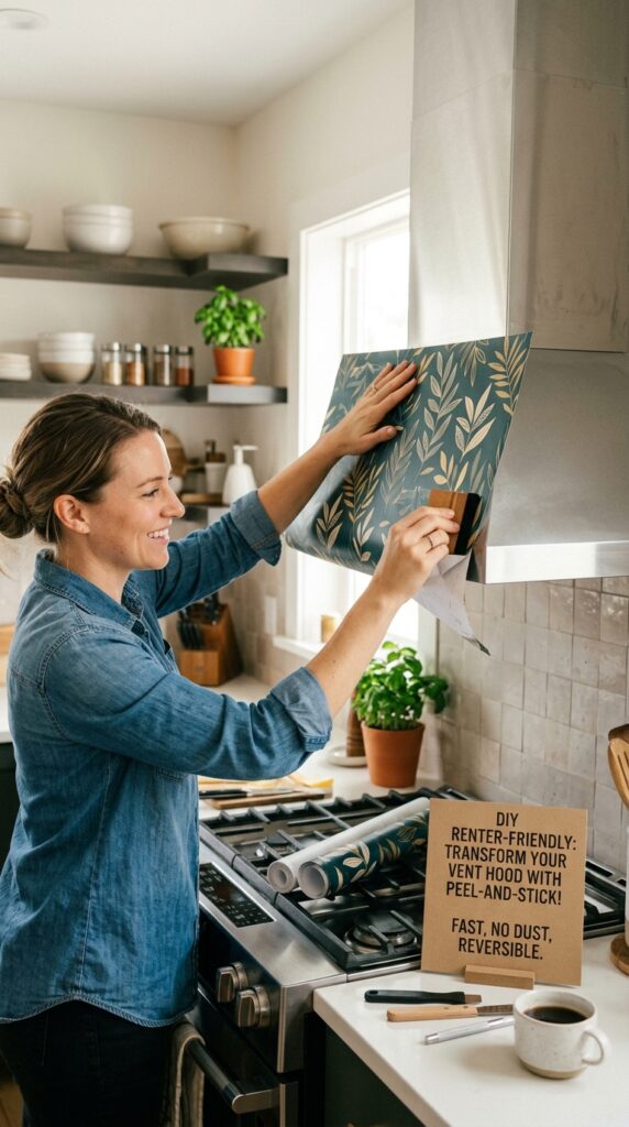 Wallpaper vent hood cover project 859cab85ce