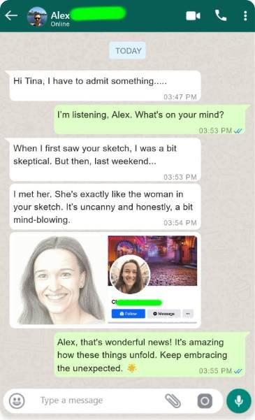 Tina Aldea Soulmate Sketch Review (Updated 2026): My Honest Verdict — Is This Psychic Drawing Legit, Real, or Just a Fun Experience? 2 Tina Aldea soulmate sketch customer review chat