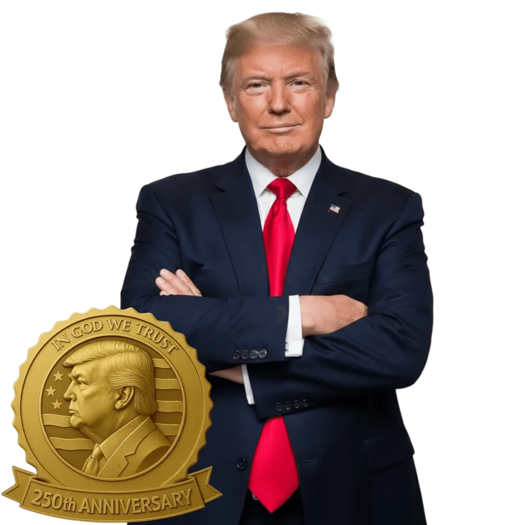 Trump 250th Anniversary Golden Badge Review (2026) 1 Trump 250th Anniversary Golden Badge