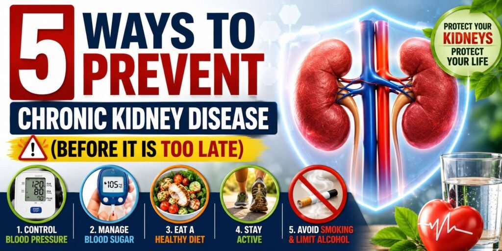 5 Ways to Prevent Chronic Kidney Disease Before It Is Too Late