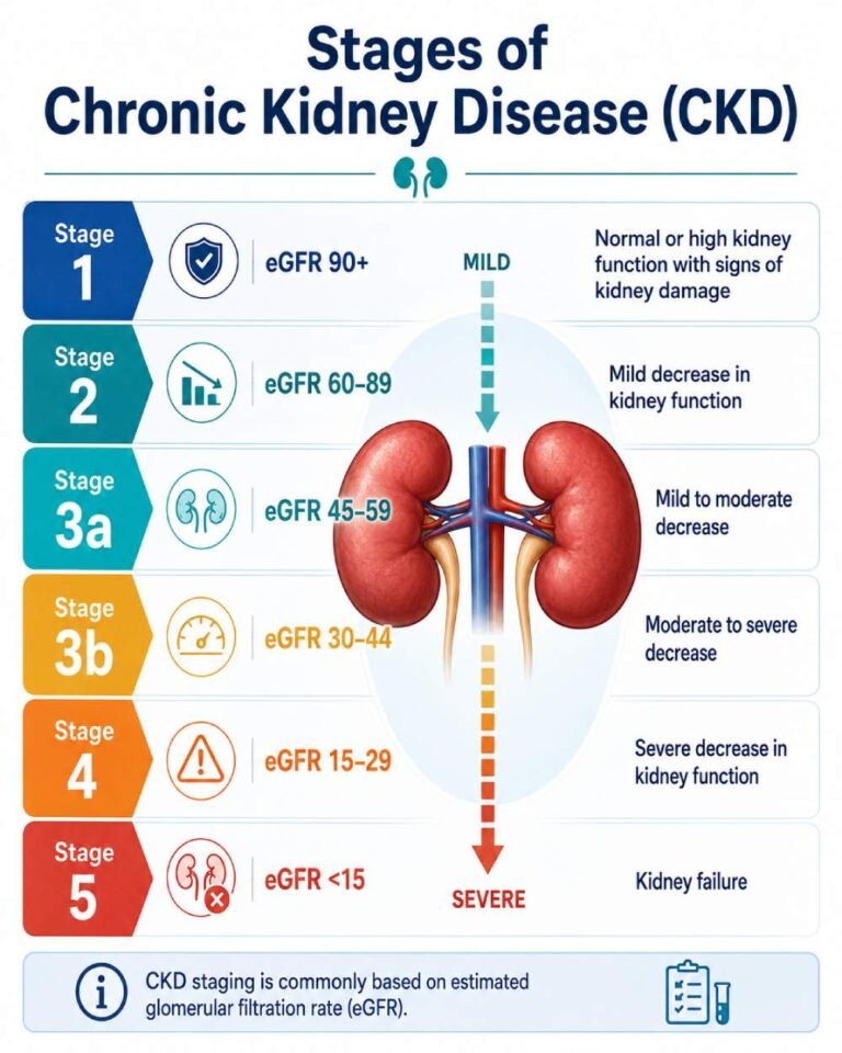 Stages of Chronic Kidney Disease (CKD): A Complete Guide to All 5 ...