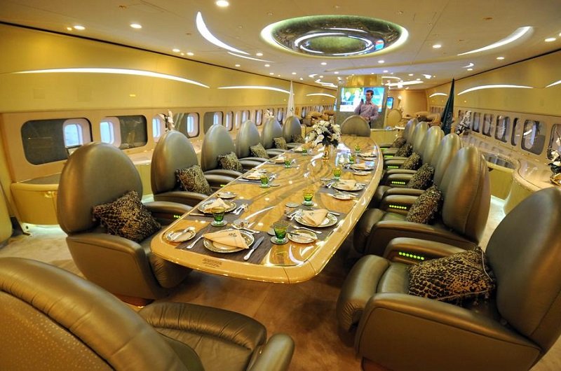 The 10 Most Luxurious Private Jets to Own or Charter in 2026 (No 4 is unbelievable) 8 Airbus A380 Custom owned by Prince Al Waleed bin Talal 1