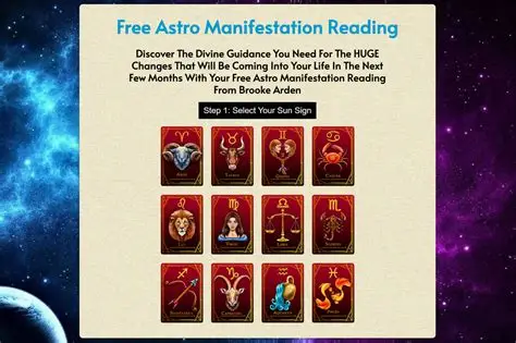 Free Astro Manifestation Reading