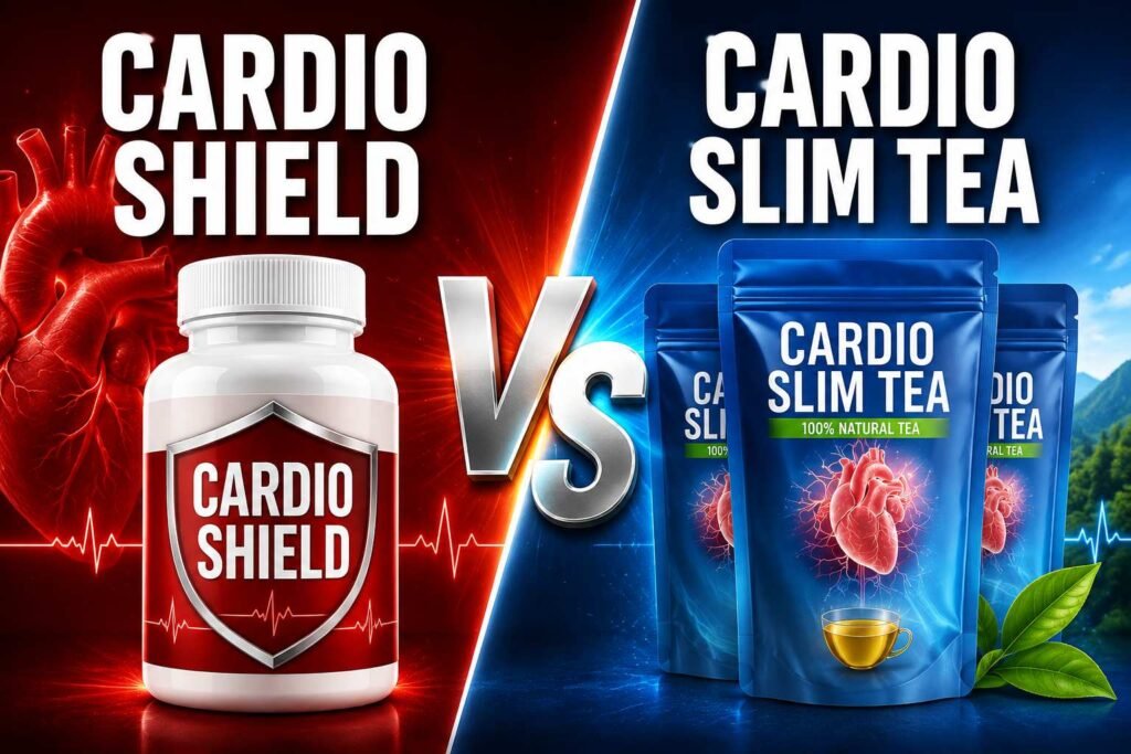 Cardio Shield vs Cardio Slim Tea (2026): Which One Is Actually Right for You? 1 Cardio shield vs Cardio slim tea