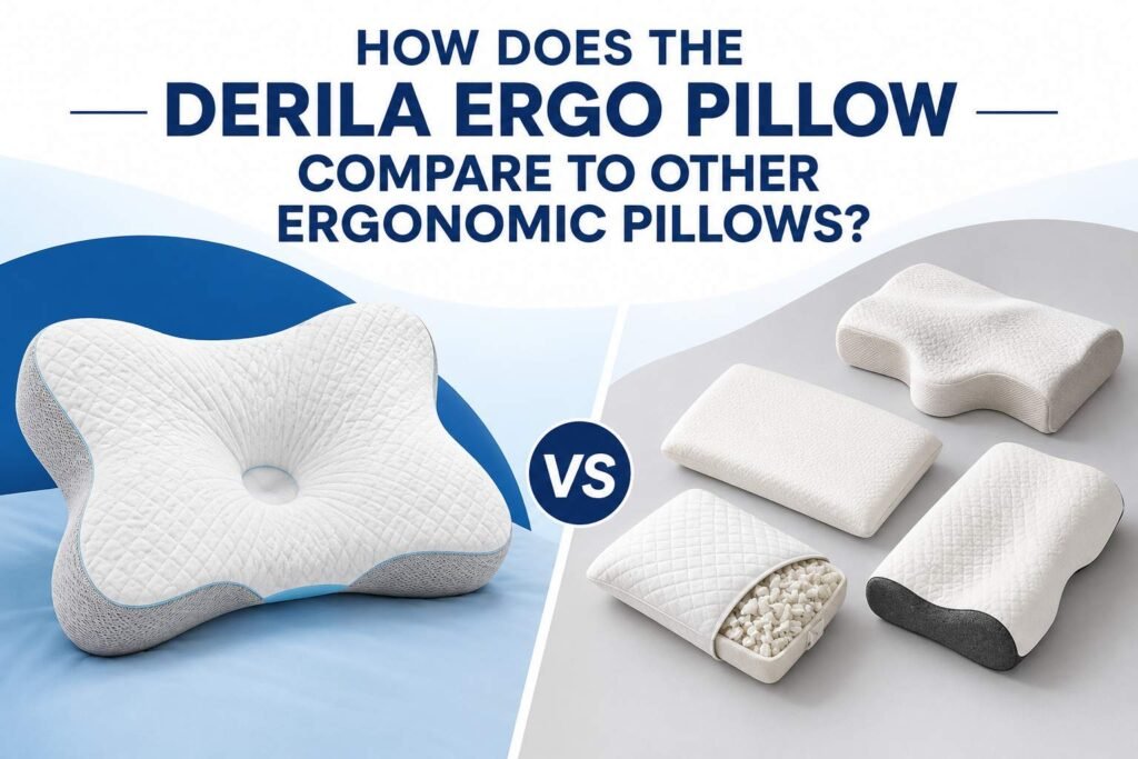 How Does the Derila Ergo Pillow Compare to Other Ergonomic Pillows?