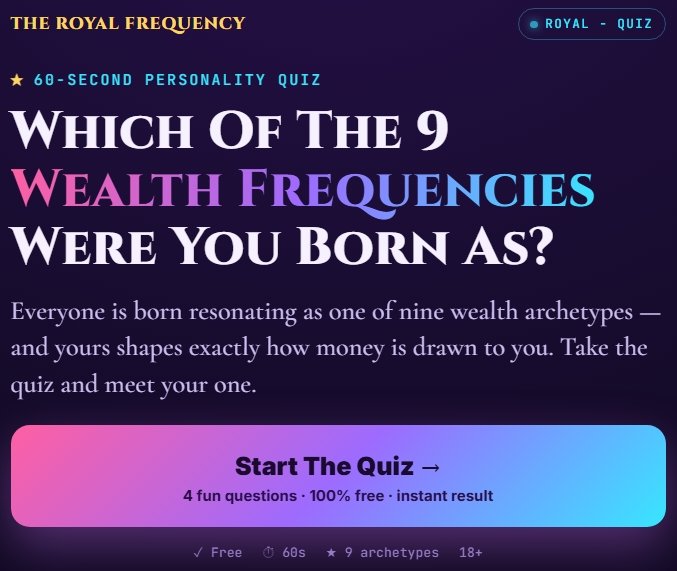 Royal numerology