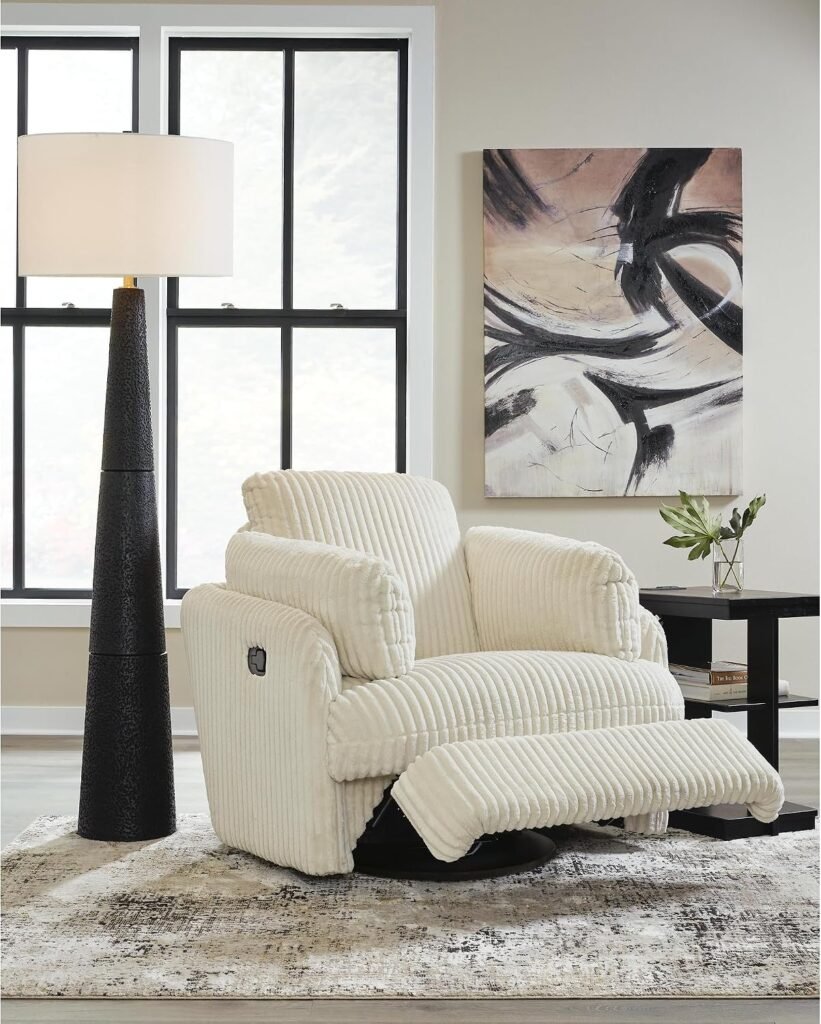  Signature Design by Ashley Tie-Breaker Swivel Glider Recliner