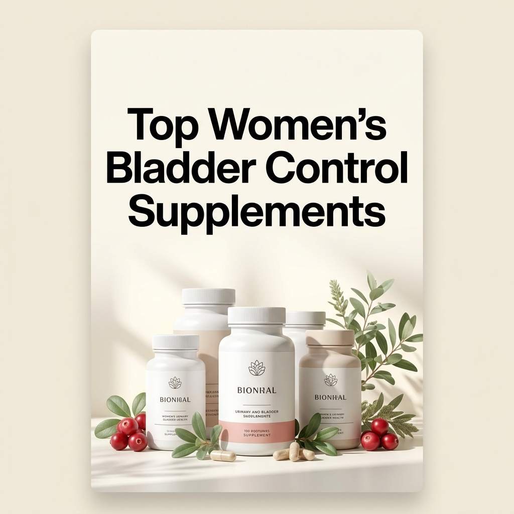 Top Women’s Bladder Control Supplements