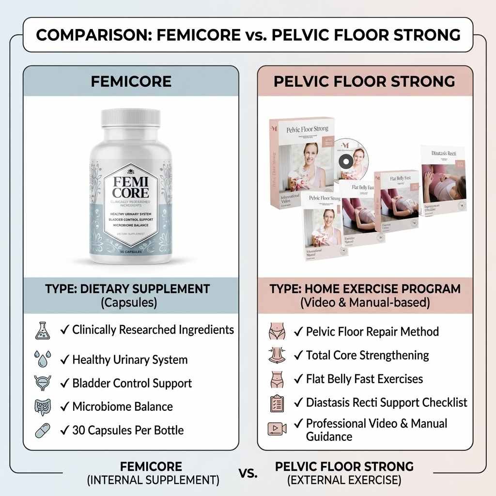FemiCore vs Pelvic Floor Strong