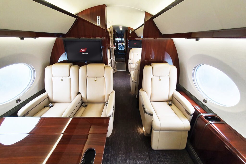 The 10 Most Luxurious Private Jets to Own or Charter in 2026 (No 4 is unbelievable) 20 gulfstream g650er vp cxx int2