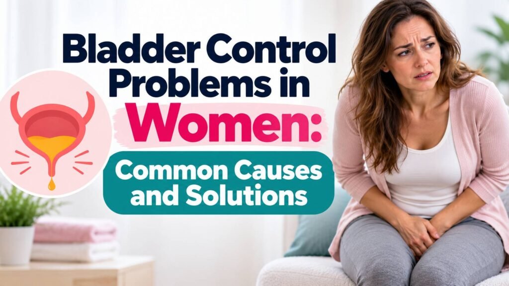 Bladder Control Problems in Women: Common Causes and Solutions 2 Bladder Control Problems in Women: Common Causes and Solutions