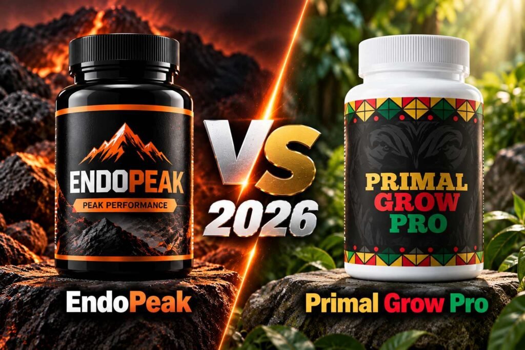 EndoPeak vs Primal Grow Pro 2026: Which Male Supplement Is Actually Worth Buying? 2 EndoPeak vs Primal Grow Pro 2026