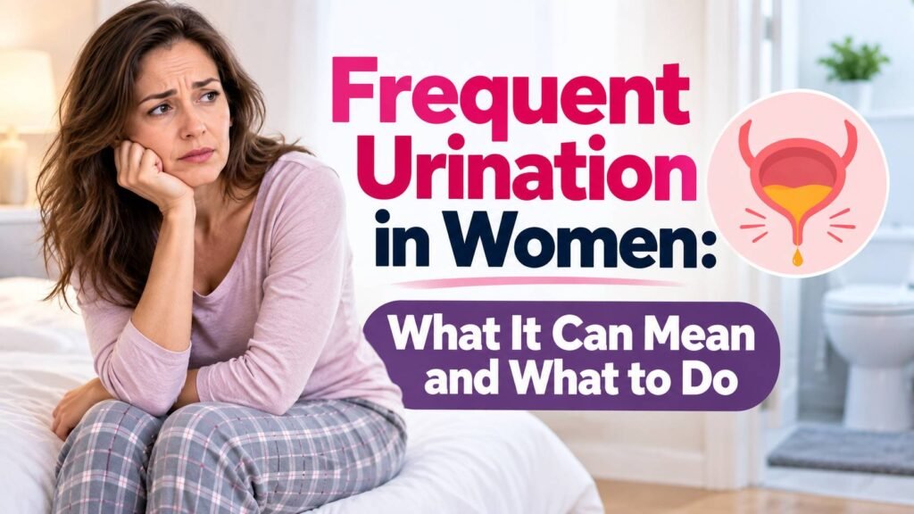 Frequent Urination in Women: What It Can Mean and What to Do 4 Frequent Urination in Women: What It Can Mean and What to Do