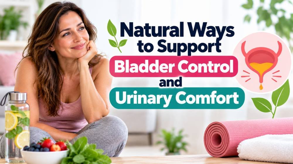 Natural Ways to Support Bladder Control and Urinary Comfort