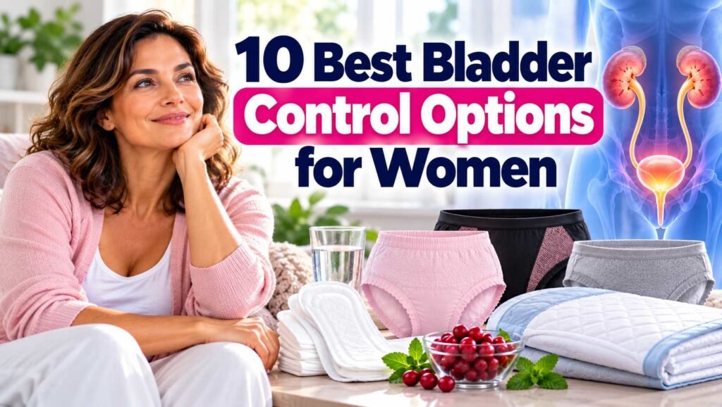 10 Best Bladder Control Options for Women