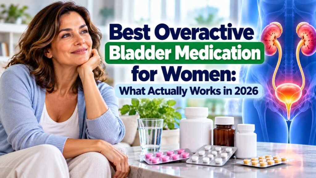 Best Overactive Bladder Medication for Women: What Actually Works in 2026 1 Best Overactive Bladder Medication for Women: What Actually Works in 2026
