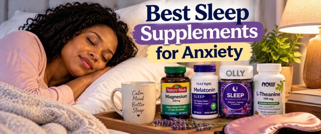 Best Sleep Supplements for Anxiety