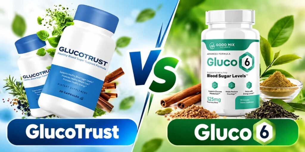 GlucoTrust vs Gluco6
