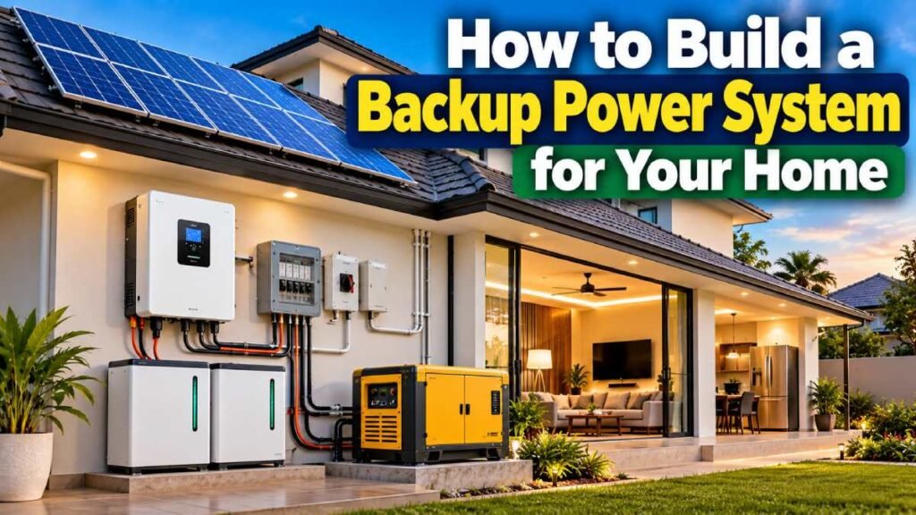 How to Build a Backup Power System for Your Home
