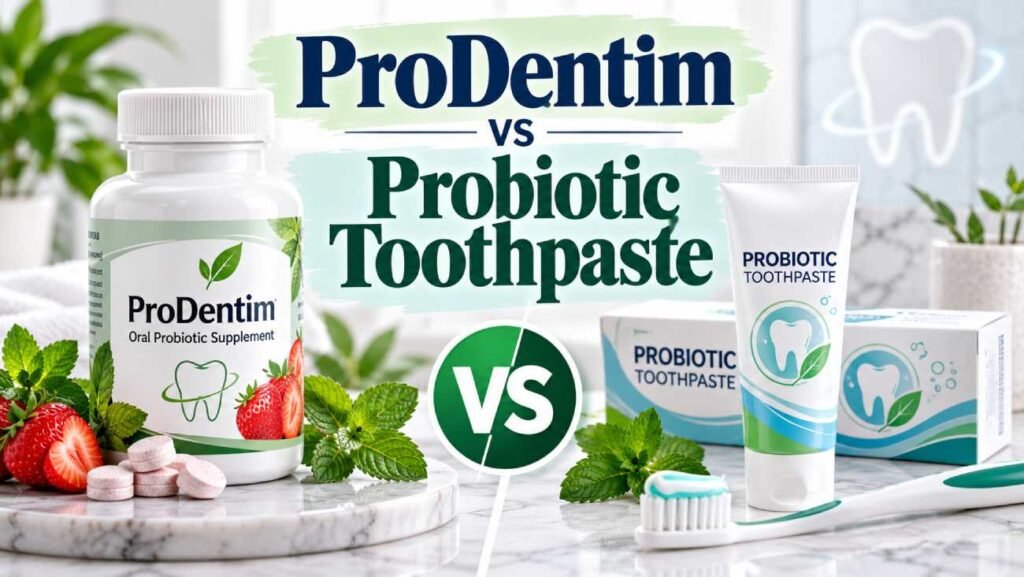 ProDentim vs Probiotic Toothpaste