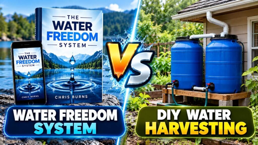 Water Freedom System vs DIY Water Harvesting 